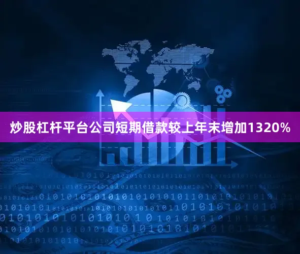 炒股杠杆平台公司短期借款较上年末增加1320%